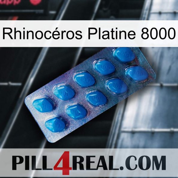 Rhinocéros Platine 8000 viagra1